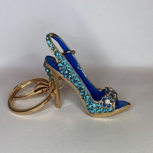 BLUE HIGH HEEL KEYCHAIN  ✨✨✨ - Picture 2 of 4